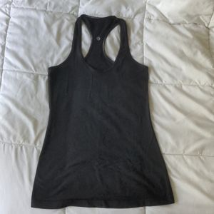 Lululemon Black Racerback Tank Top